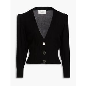 Ba&Sh GILET AMEO CARDIGAN Cardigan Women's L Size 4 BZ Black NWT